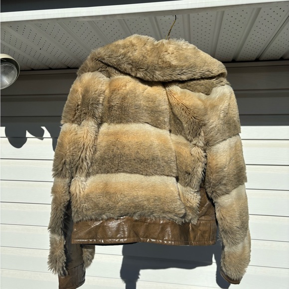 1970s Faux Fur Bomber Jacket - Picture 15 of 15